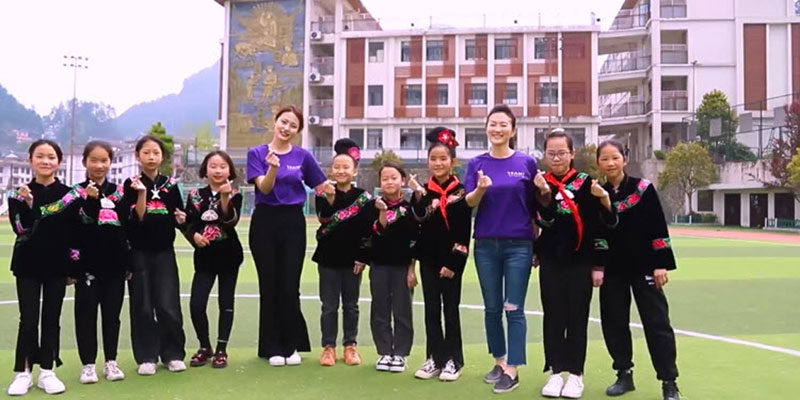 China STEM women and girls group photo